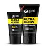 Набор Beardo Glow Mode | Сыворотка-солнцезащитное средство и средство для умывания Ultra Glow | Увлажнение и освежение | Осветление и сияние кожи | Глубокое очищение и питание