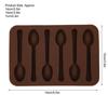Cake Mold - ESTINK - Chocolate - Food-grade Silicone - Non-stick - 14x10 Cm