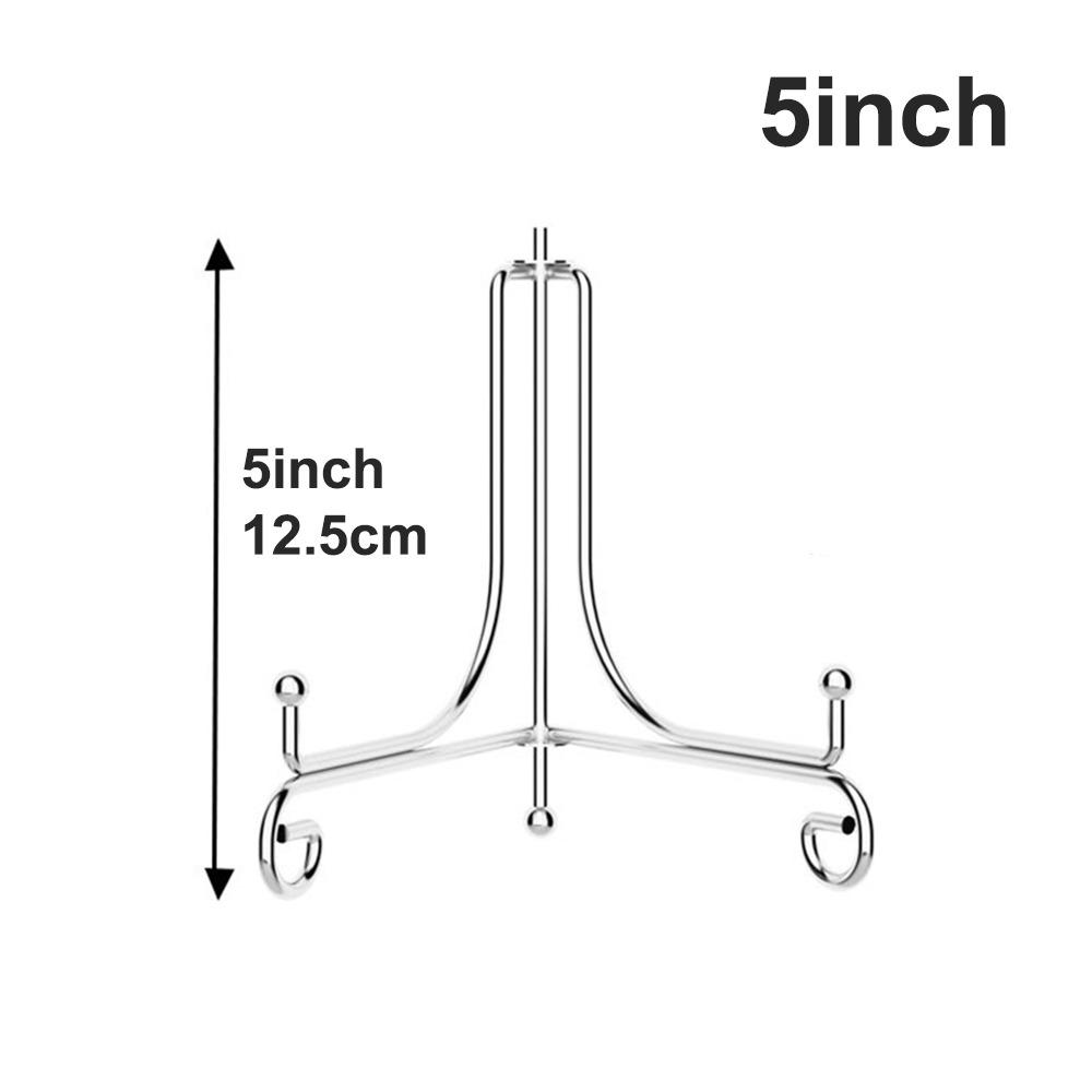 4 6 8 10 12 дюймов Подставки для тарелок Железная Подставка для фото Прочная Подставка для демонстрации Домашний Декор