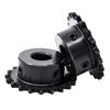 04C Chain Gear 10 Teeth Industrial Sprocket Wheel With Top Wire Bore 5/ 6/8/10Mm