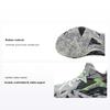 Li Ning Детские баскетбольные кроссовки из синтетической кожи, модные, спортивные, простые, нескользящие, износостойкие, с амортизацией, средней высоты, детские баскетбольные кроссовки YKBV012-9