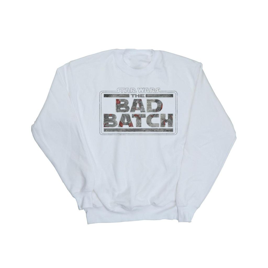 Star Wars Womens/Ladies The Bad Batch Texture Logo Sweatshirt
