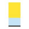 50/100Sheets Color-blocking Writing Notepad Long Style Message Paper Korean Memo Pad  School Office