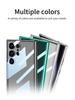Чехол для Samsung S23 Ultra Anti-Fall с прозрачным корпусом для ПК и задней панелью HD
