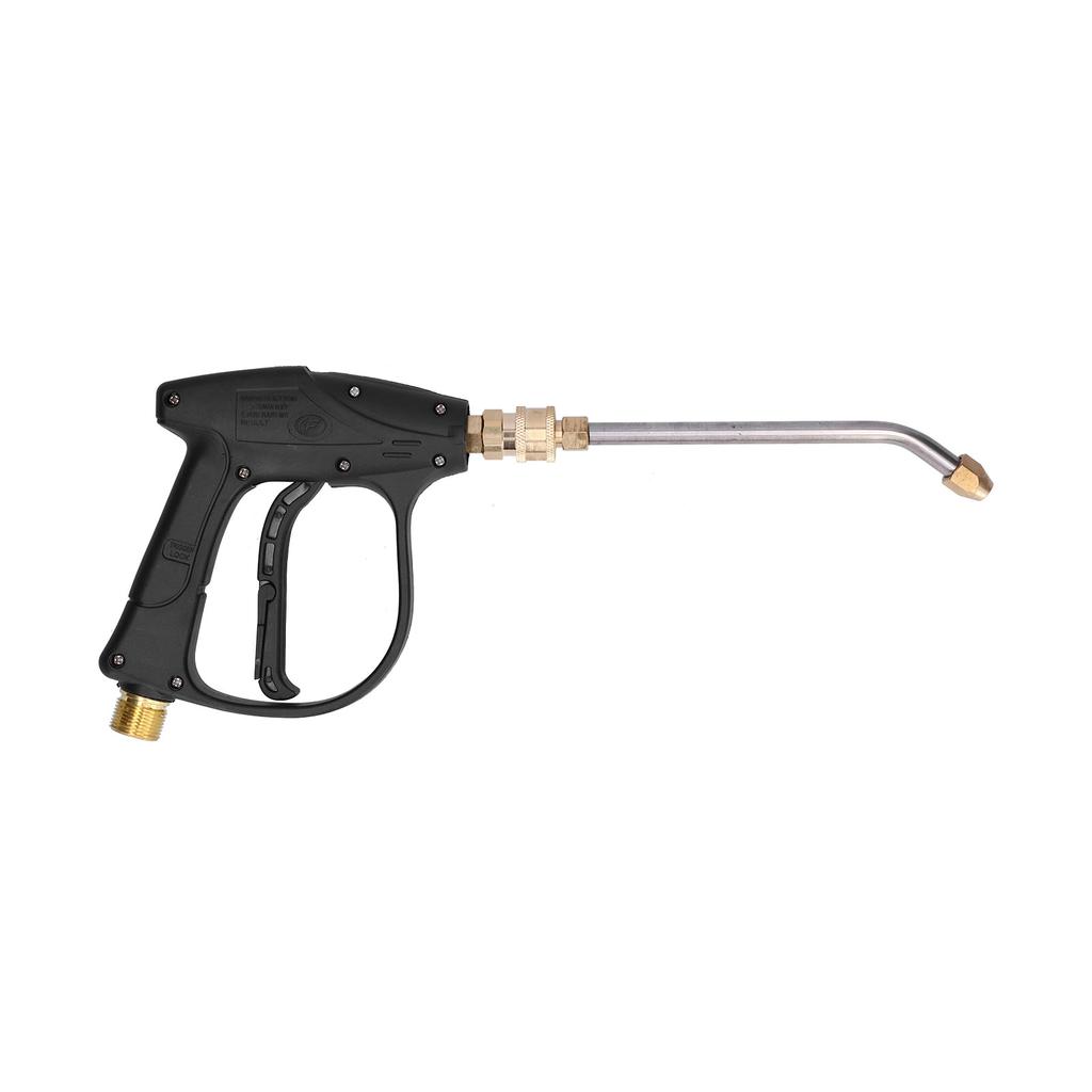 Очистительный пистолет высокого давления 3000 фунтов на кв. дюйм с угловой насадкой для резьбового входного соединения M22