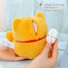 Plush Mascot Lucky Kitten Plush Toys Waving Hand Cute Cartoon Cat Doll  Desktop Pets