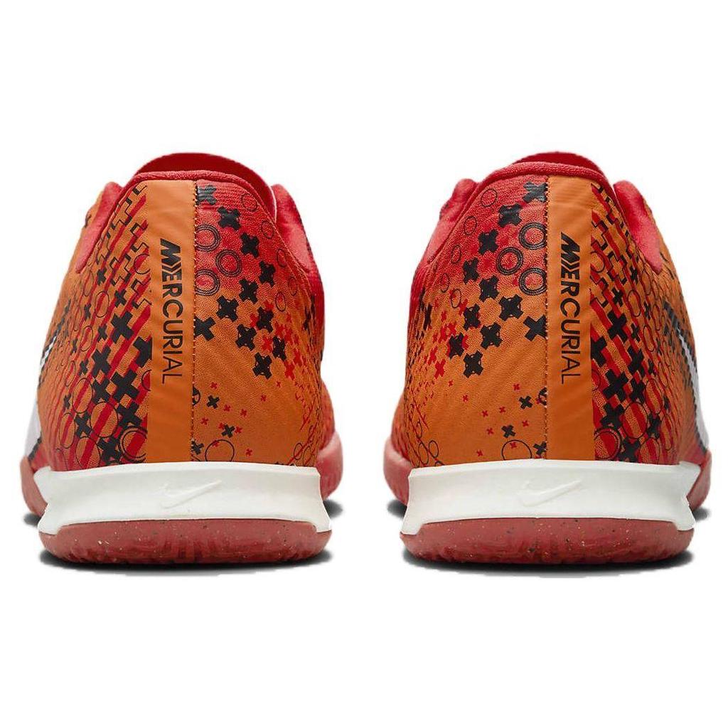 Nike Мужские Zoom Mercurial Vapor 15 Academy MDS IC Dream Speed Light Crimson Bright Mandarin Black Pale Ivory FD1164-600