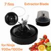 Replacement 7Fin Extractor Blade Blender For Nutri Ninja Auto IQ 1000 1300