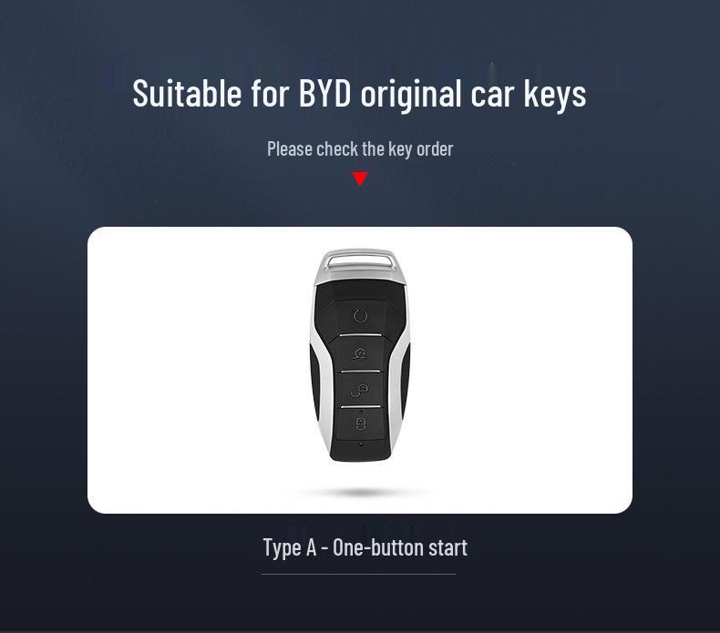 BYD Key Case for 21 Models: Song Pro, Han EV, Tang DM-i, Qin Pro, Song MAX, Yuan, S7, Plus