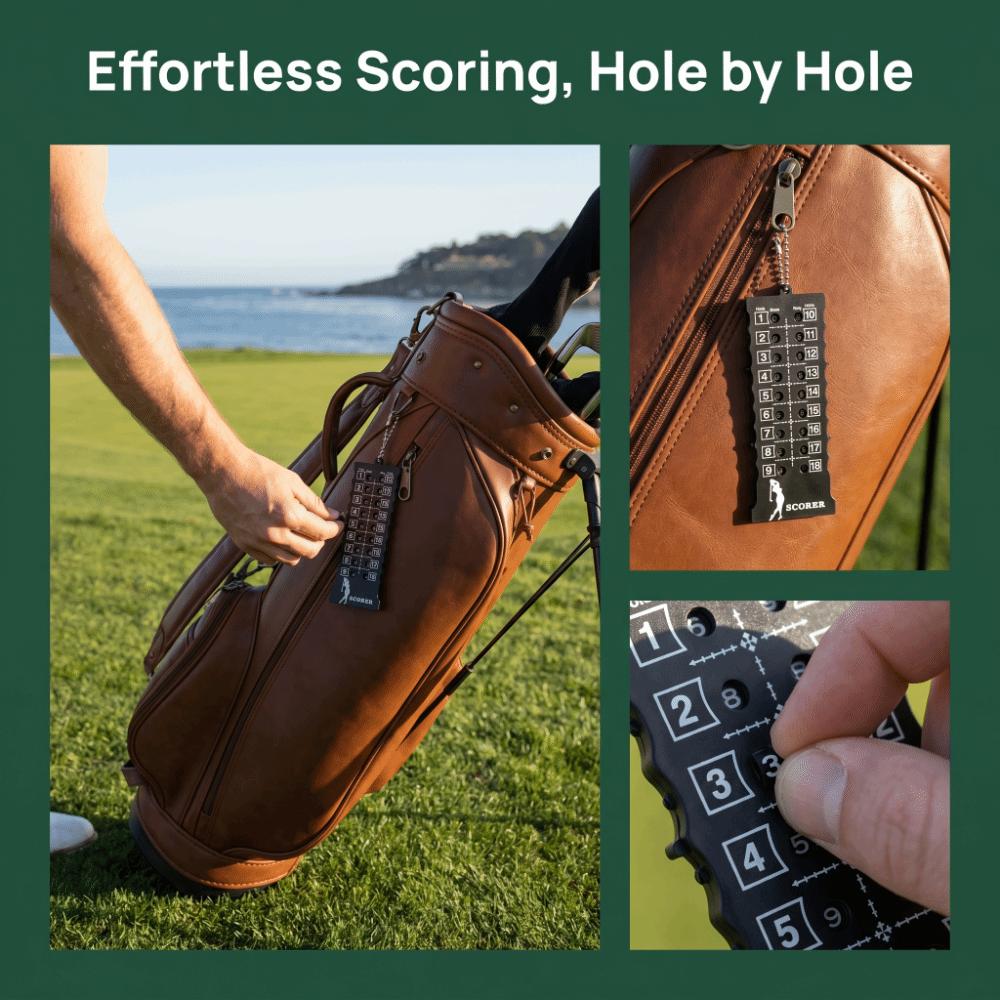 Strip Type Golf Scoreboard 18 Holes Golf Stroke Counter Scoreboard Golf Scorer Golf Players