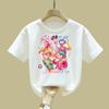 Children's Witch Hunt Team Anime Printed Top Summer Boys' and Girls' Base T-shirt