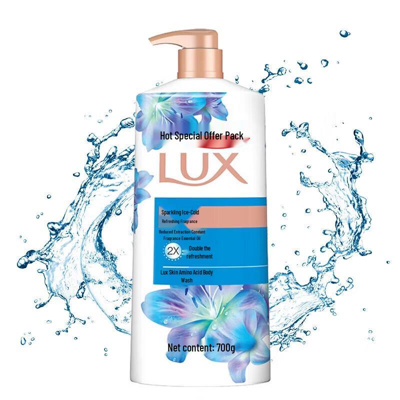 Lux Sparkling Icy Cool Body Wash Twin Pack