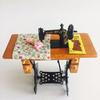 1:12 Dollhouse Retro Sewing Machine Doll House Miniature Scale Fairy Doll Home Life Scene