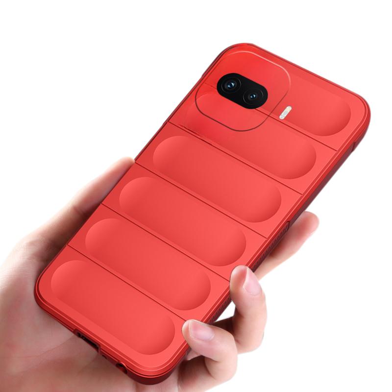 Для Vivo iqoo 15R Чехол Мягкий Противоскользящий Волнистый Силиконовый Винтажный Для Vivo iqoo 15R Задняя Крышка