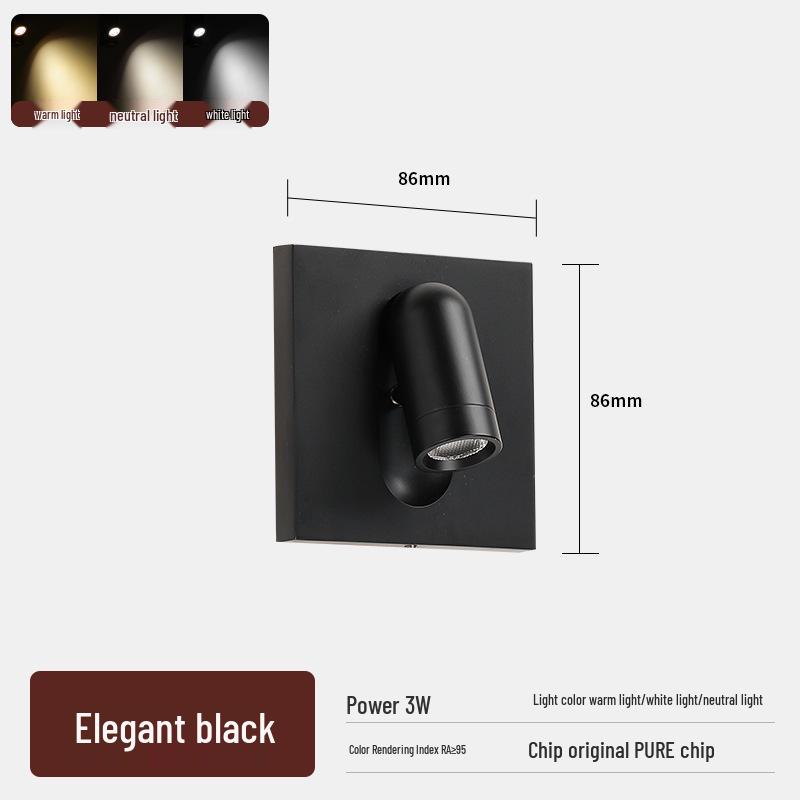 Вращающийся настенный светильник на все сезоны - Прикроватное чтение и декоративное освещение