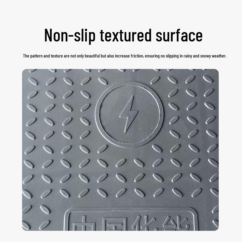 Composite Resin Cable Trench Cover for Power Distribution and Tunnel Rooms