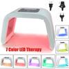 7 Colors LED PDT Phototherapy Mask Phototherapy Lamp Beauty Machine Treat Skin Tighten Facial Removal Acne Anti-Wrinkle 100-220V