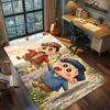 Crayon Shin-chan Large Bedroom Rug Non Slip Washable Area Carpet Gamer Room Decor