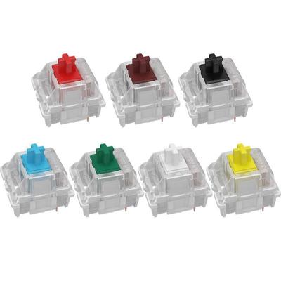Механические переключатели клавиатуры GATERON Axis Cream, Blue, Red, Tea, Black, Green, Yellow, White