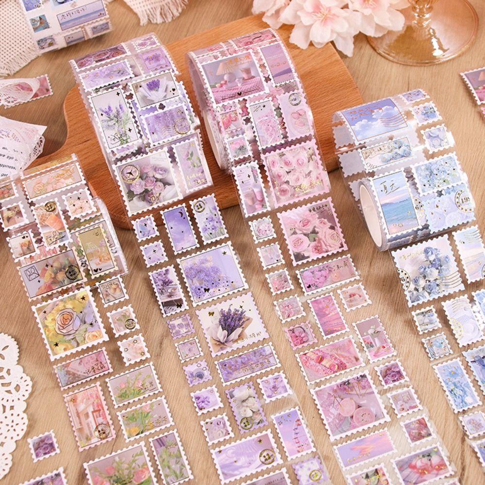 Декоративные наклейки для скрапбукинга своими руками, наклейка из клейкой ленты в стиле ретро, конверт с клейкой лентой