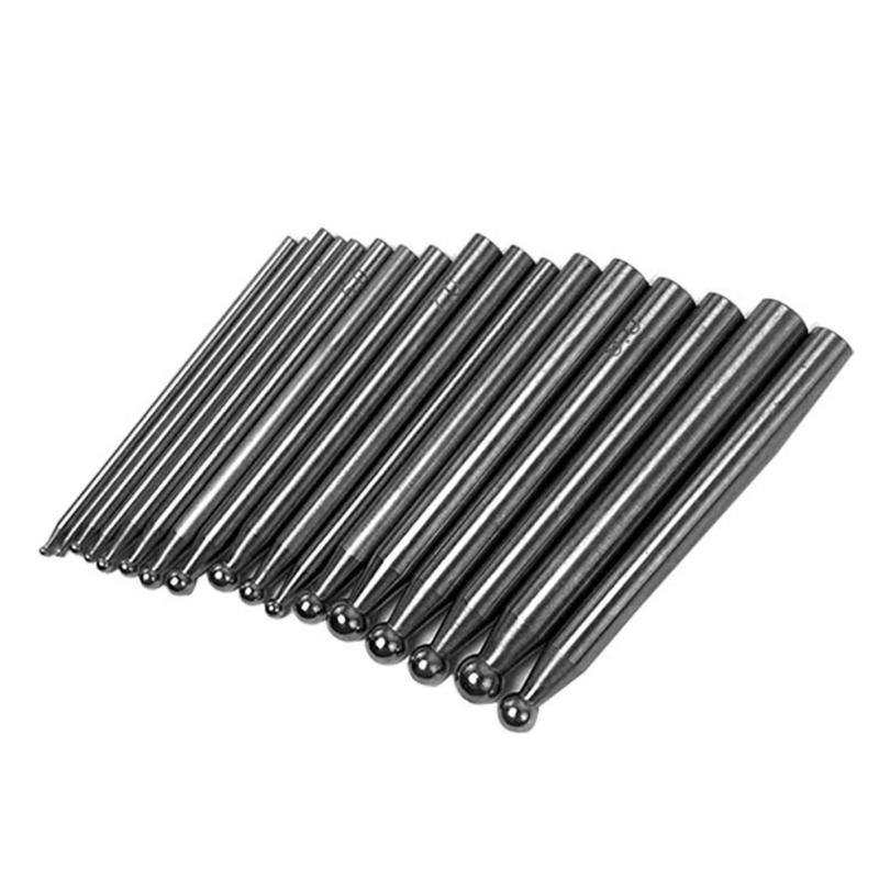 Портативный набор стальных пробойников 15/17 шт. Аксессуары для изготовления ювелирных изделий С коробкой для хранения