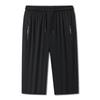 Dm Large Cropped Pants for Men In Summer with Added Fat and Sporty Men's Loose Fitting Casual Shorts for Thin Men's Clothing