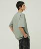 MAGOODGAN Swagver 3580 Embroidered Oversized Gray Short Sleeve Tee