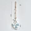 Jute Rope Wooden Pendant Mediterranean Sea Series Nautical Ornament  Home Decoration
