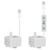 Мини-погружной насос 3 Вт с USB-зарядкой, насос для диспенсера воды для домашних животных для аквариума