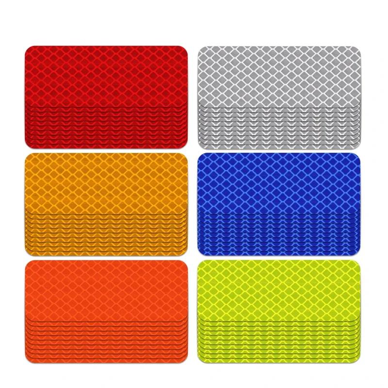 Светоотражающие наклейки на бампер автомобиля Светоотражающая предупреждающая полоса Лента Безопасные светоотражающие наклейки Наклейки