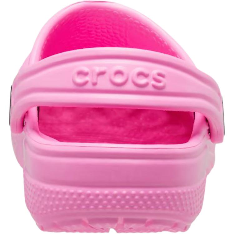 Crocs Классические клоги Противоскользящие Износостойкие Низкие Детские Туфли Розовые Младенческие И Малышовые