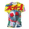 Masked Rider 1 Graphic T Shirt for Men 3D Kamen Rider Den-O Printed T-shirt Kids Tee Shirts Harajuku Fashion Y2k Womens Clothing