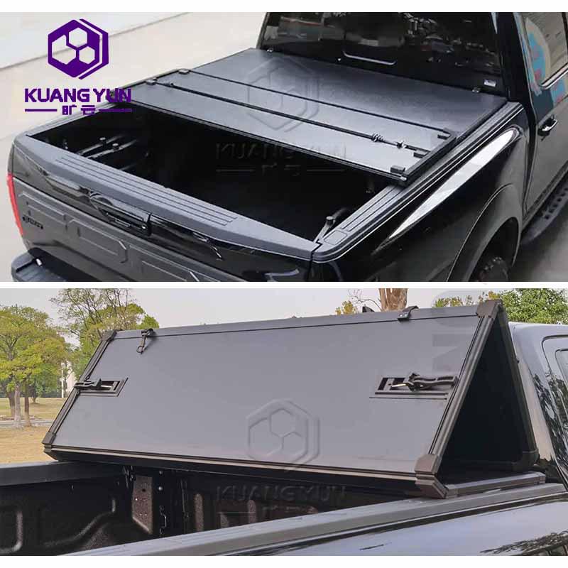 Жесткая трехскладная крышка кузова для пикапов Navara и Mitsubishi L200