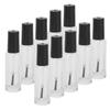10pcs 8ml Empty Nail Polish Glass Bottles Accessory with Brush Cap Mixing Balls Funnel