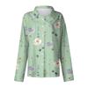 Women's Shirt Blouse Floral Print Button Long Sleeve Casual Basic Shirt Collar Regular Top