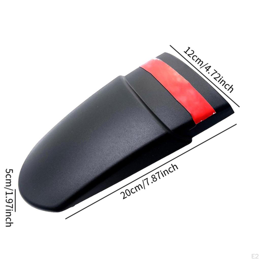 Аксессуары для удлинителя переднего крыла мотоцикла, износостойкие, черные пыльники, удлинитель брызговика, защита колеса