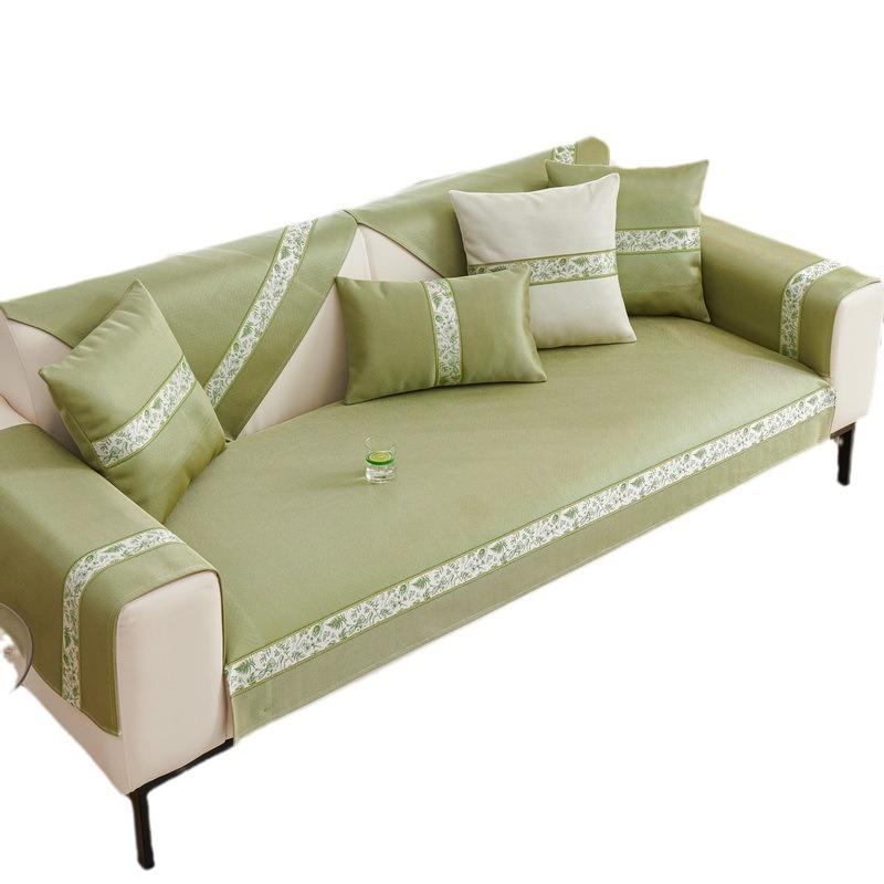 Cream Wind Sofa Cushion Summer Ice Silk Cool Cushion Mat  New Non-Slip Cold Summer Leather Seat Cushion