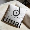Hot RRitualsing Cushion Cover Soft Decorative Pillow Case Suitable for Bedroom Sofa Car Travel Use