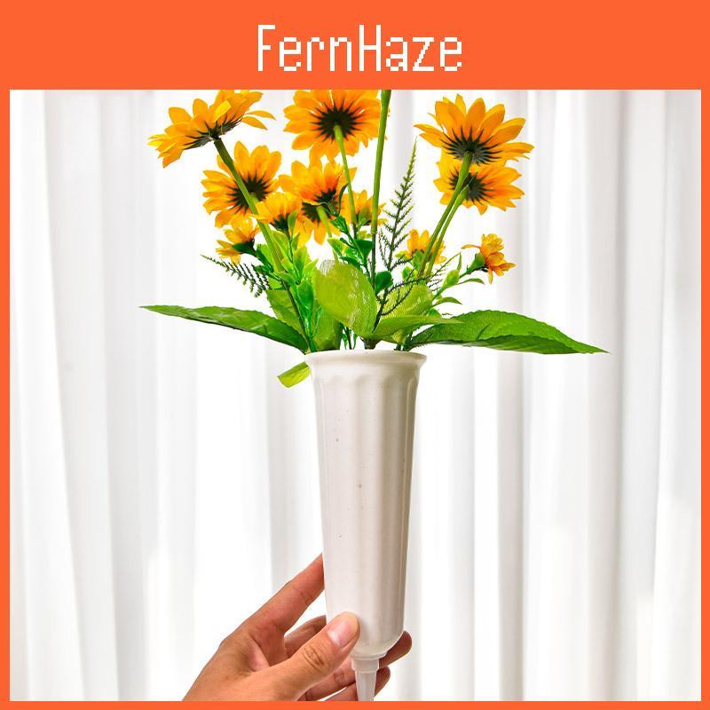 Plastic Grave Flower Vase With Durable Design For Cemetery Memorials And Outdoor Use