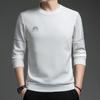 Spring and Autumn New Men's Sweater Casual Men's Long-Sleeved T-shirt Round Neck Top Sports Bottoming Shirt