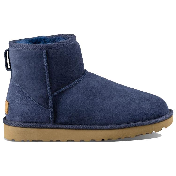 UGG Классические ботинки Mini II темно-синие женские 1016222-NAVY