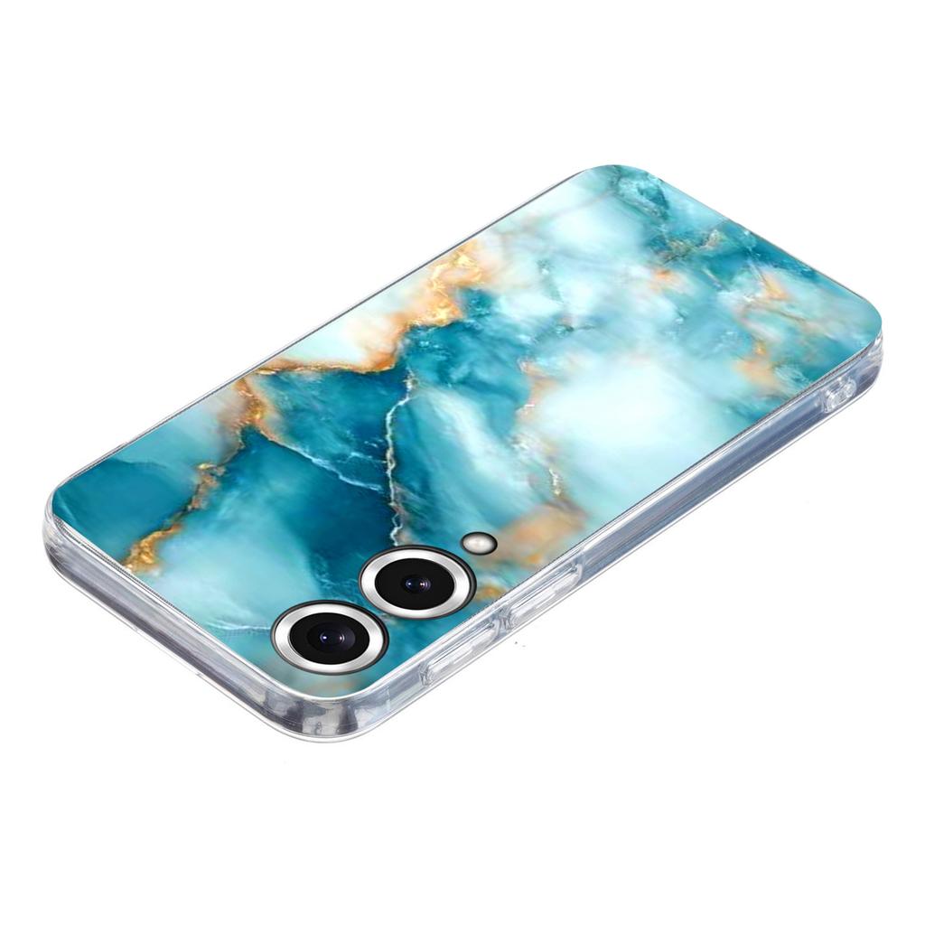 Мягкий ТПУ чехол для Samsung Galaxy S25 Edge с печатью мраморного узора, чехол для телефона