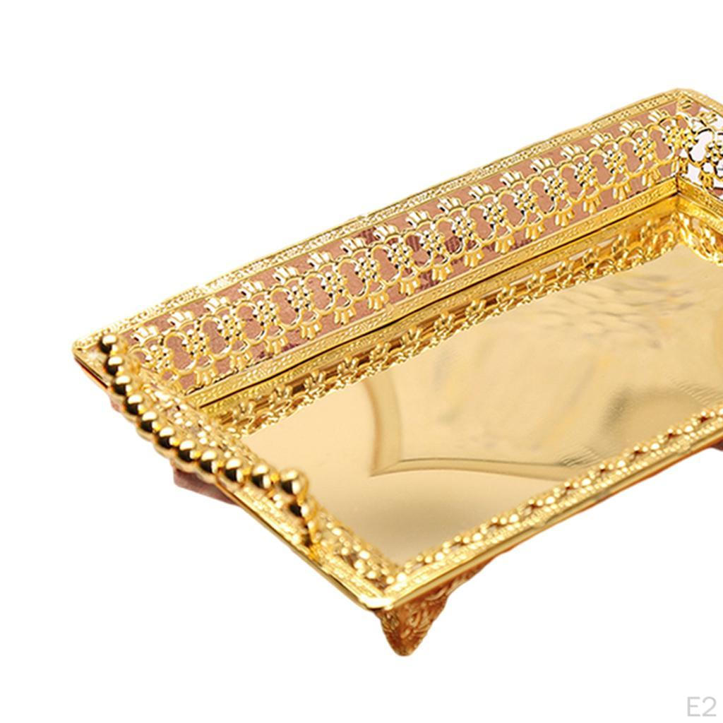 Fruit Alloy Dish Plate Sugar Trays Wedding Basket