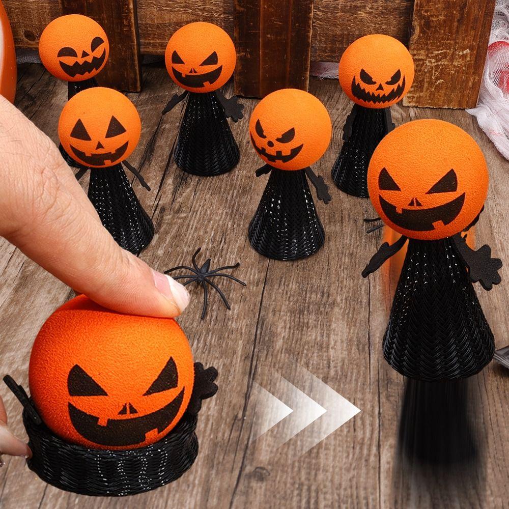 Halloween Halloween Jumping Doll EVA Bouncing Jumping Pumpkin Toys Halloween Toy Decoration