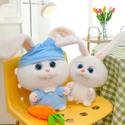 Большая плюшевая игрушка-кролик, плюшевый питомец, большая конфиденциальная кукла-кролик, милая тряпичная кукла, подарок на день рождения для девочек