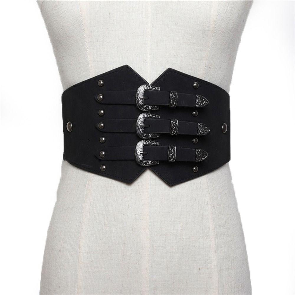 Corset Top Wide Side For Girls Coat Decoration Waist Belts Korean Waist Strap Women Waistband