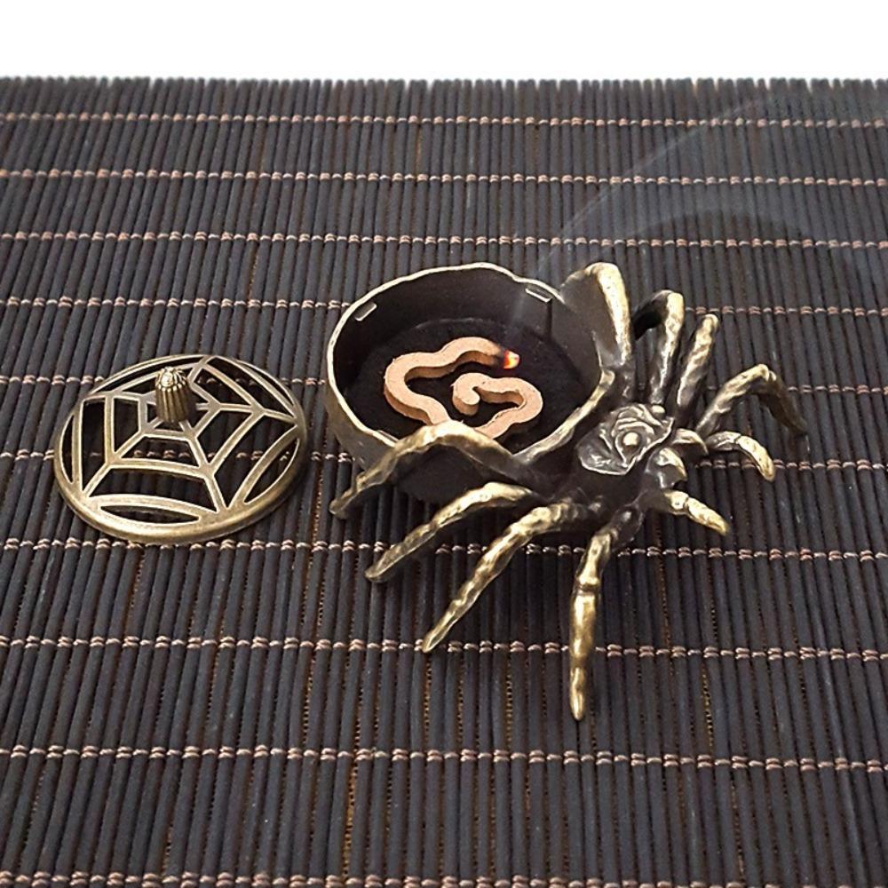 Metal Incense Burner Spider Type Aroma Furnace Durable Incense Holder Home Interior Decoration