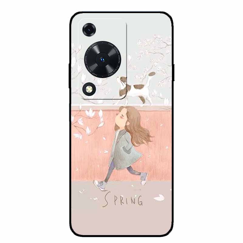 Чехол Для Huawei Nova Y72S Y63 Чехлы Черный Силикон ТПУ Модный Чехол Для Телефона Для Huawei NovaY63 63 Защитный Мягкий Черный Чехол Y72S