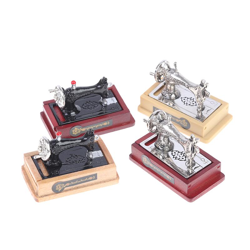 1:12 Dollhouse Miniature Furniture Sewing Machine Tailor Toy Decor Accessories