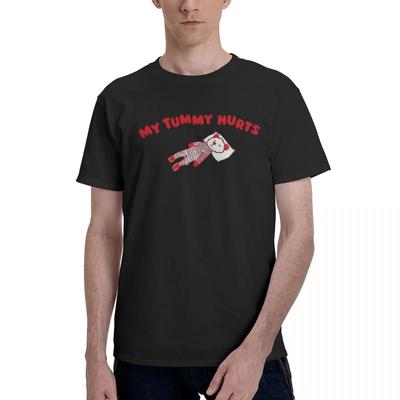 My Tummy Hurts 100 Cotton Casual Breathable Confortable T Shirt Funny Mens TShirts Mens Wear